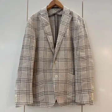 TAGLIATORE 체크 무늬 비즈니스 자켓 남성용 L