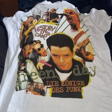 Green Day T셔츠 L 사이즈 90s