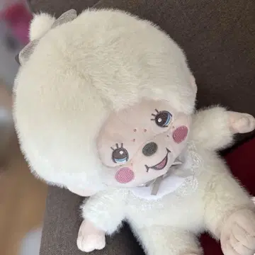몽치치 라떼 브라운 L 봉제 인형 약 30cm
