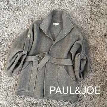 PAUL&JOE 울 코트 그레이