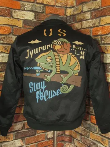 너클드 탱커 자켓 M 사이즈 38 카멜레온 일본제 마츠오카 요시히로