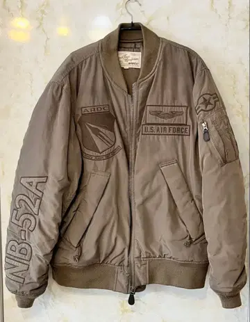 레어 디자인 AVIREX X-15 플라이트 자켓 카키