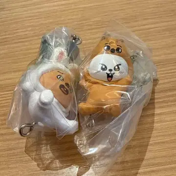 SKZOO 집게로 연결하는 마스코트 vol.2 된장 리비트 쿼카