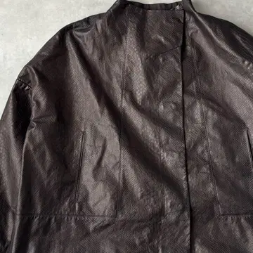 15778 구제 의류 USED 지프스킨 가죽 셔츠