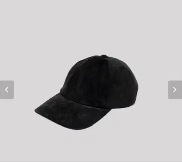 deci [ Suede 6panel Cap ] BLACK OVY