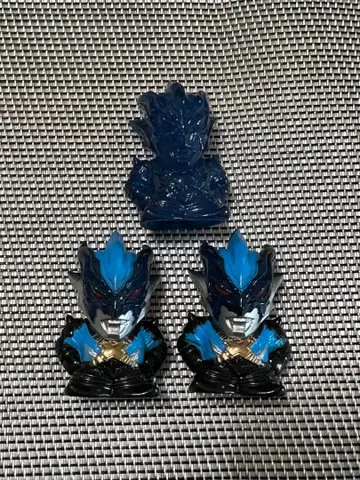 울트라맨 트레기어 이벤트 한정판 클리어 버전 손가락 인형 3개