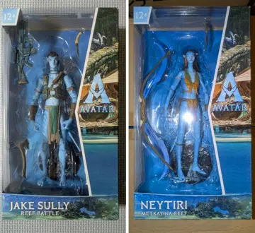 아바타 피규어 제이크 네이티리 2점 핫토이즈