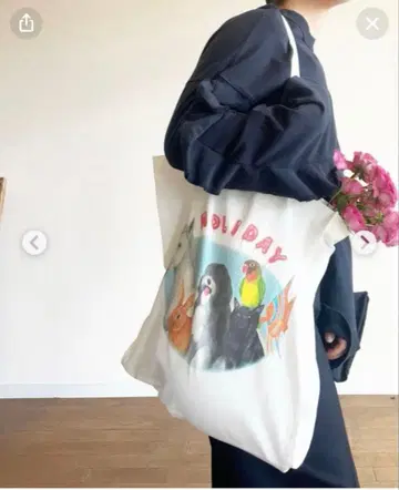 holiday 홀리데이 토트 토트백 애니멀 zoo 백