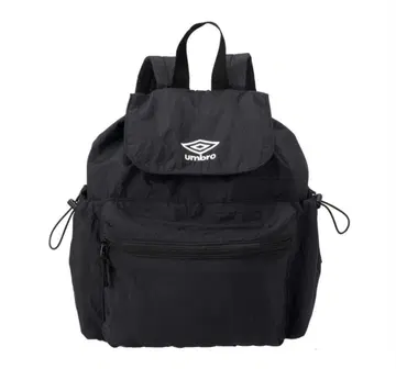엄브로 플랩 백팩 블랙