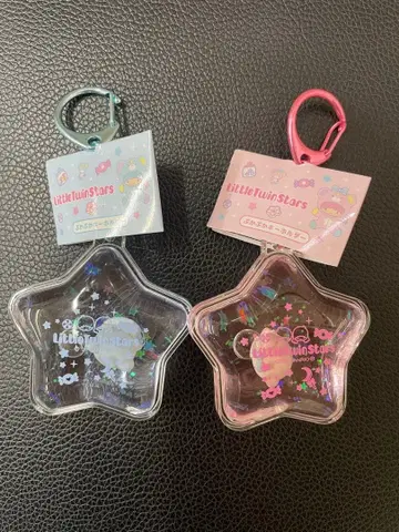 키키라라 리틀트윈스타 둥둥 키링 2색 세트