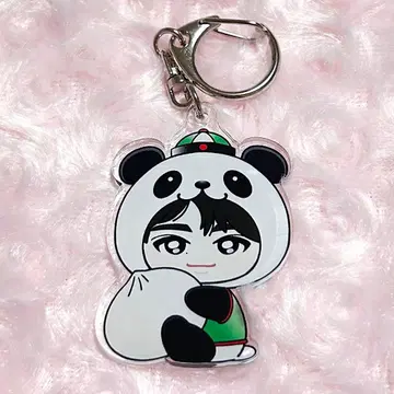 초특급 타쿠야 지역 한정 키링 요코하마 아레나 ver. REAL 팬더 1