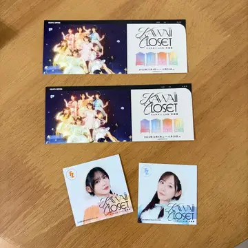 카와라보 의상전 혜택 스티커 후르츠 지퍼 마나카 시즈세 스즈카