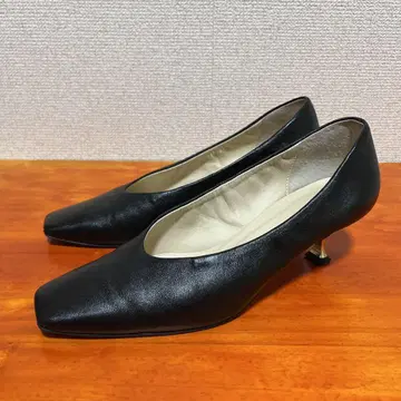 오데뜨 앤 오딜 스퀘어토 펌프스 블랙 23cm