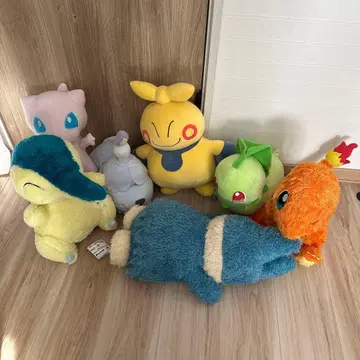 [ 즉시 구매 OK ] 큰 포켓몬 봉제 인형 묶음 판매