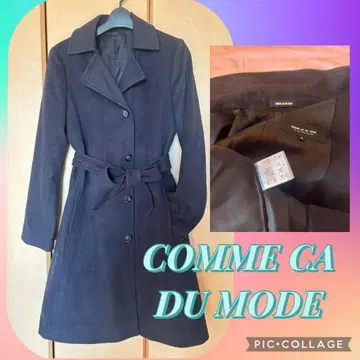 꼼사데모드 캐시미어 혼방 코트 컨디션 최상 COMME CA DU MODE