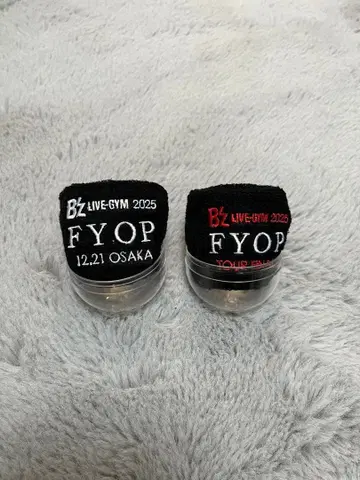 B'z FYOP TOUR FINAL 가챠 리스트 밴드 2종 세트