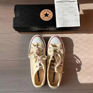 컨버스 ALL STAR 아이보리 23.5cm