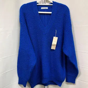 COTE-ROTIE 파랑 니트 스웨터 M 사이즈 새상품
