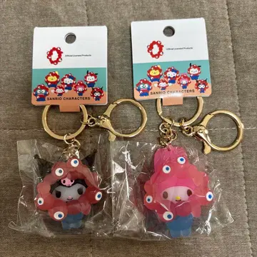 EXPO2025 미야쿠미야쿠 산리오 클리어 키링 쿠로미 마이멜로디