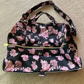 꽃무늬 보스턴 백