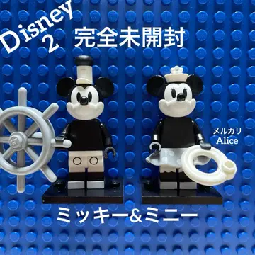 레고 미니 피규어 디즈니 71024 미키 미니 새상품 미개봉 화이트 블랙
