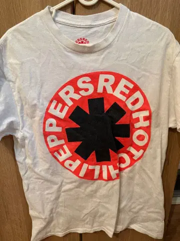 Red Hot Chili Peppers 티셔츠 화이트