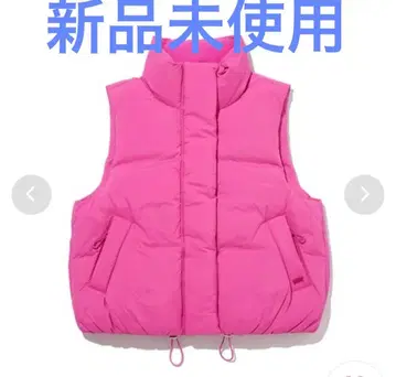 [ 미사용 새상품 ] Levi's/리바이스 PILLOW 다운 베스트 핑크