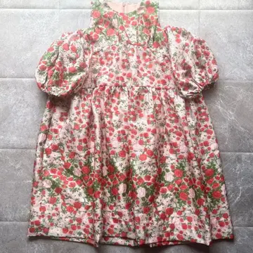 POPPY flower jacquard dress 플라워