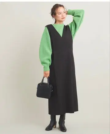 트위드라이크 오버롤 스커트 BEAUTY&YOUTH