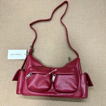 SAMO ONDOH 레드 숄더백