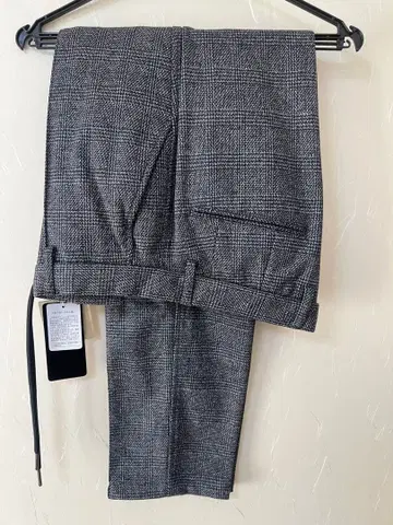 AOKI 파자마 SUITS 그레이 계열 체크 슬랙스 M