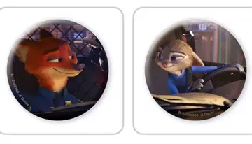 주토피아 아소토 가챠 닉 캔뱃지