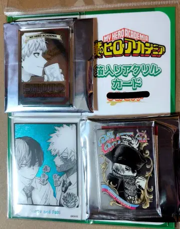 히로아카 박입 아크릴 카드 펍미러 토도로키 쇼토 다비 토야