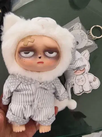 레어 Sleepless grumpipi 그랑피피 시크릿 화이트