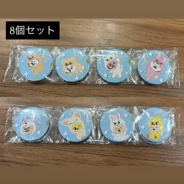 스키즈 Stray KidsTOY WORLD 캔뱃지 8개 세트