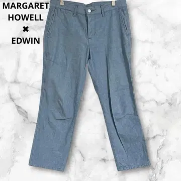 마가렛호웰 x 에드윈 캐주얼 팬츠 데님풍 M 코튼 100