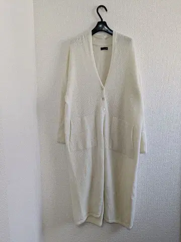 야마다야 Aga 울 혼방 부드러운 따뜻한 롱 가디건 일본제