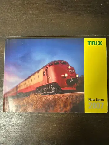 TRIX 철도 모형 공식 카탈로그 New Items 2007