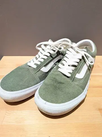 VANS 올리브 그린 스니커즈