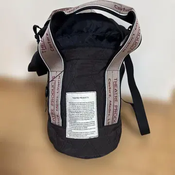 THEATRE PRODUCTS 퀼팅 숄더백 블랙