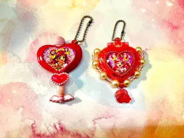 큐어 드림 하트형 키링 2개 세트