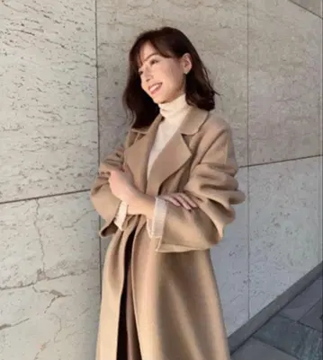 카셰크 더블 페이스 롱 코트