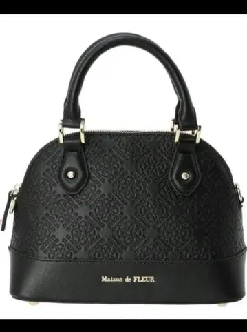 Maison de FLEUR 블랙 숄더백