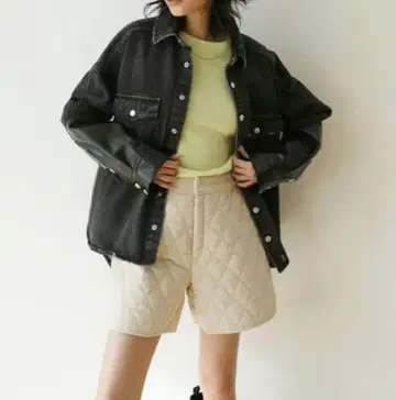 SeaRoomlynn 시루무린 코듀로이 하프 팬츠