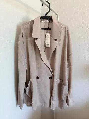 ANGIE 시어 자켓 (라이트 그레이)