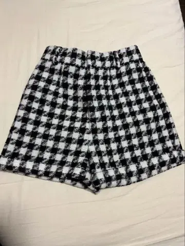 MIRROR9 체크 무늬 숏팬츠