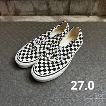 [ 미사용 새상품 ] VANS 애너하임 오센틱 44DX 체커