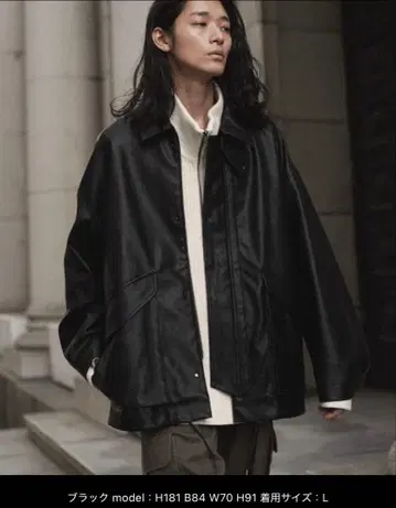 WYM ARTIFICIAL GRAIN MILITARY BLOUSON