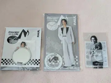 라울 아크릴 스탠드 스티커 거울 세트