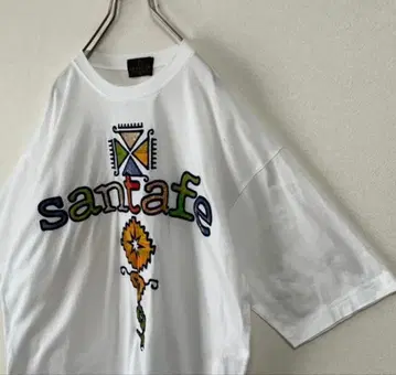 santafe 그래픽 프린트 T셔츠